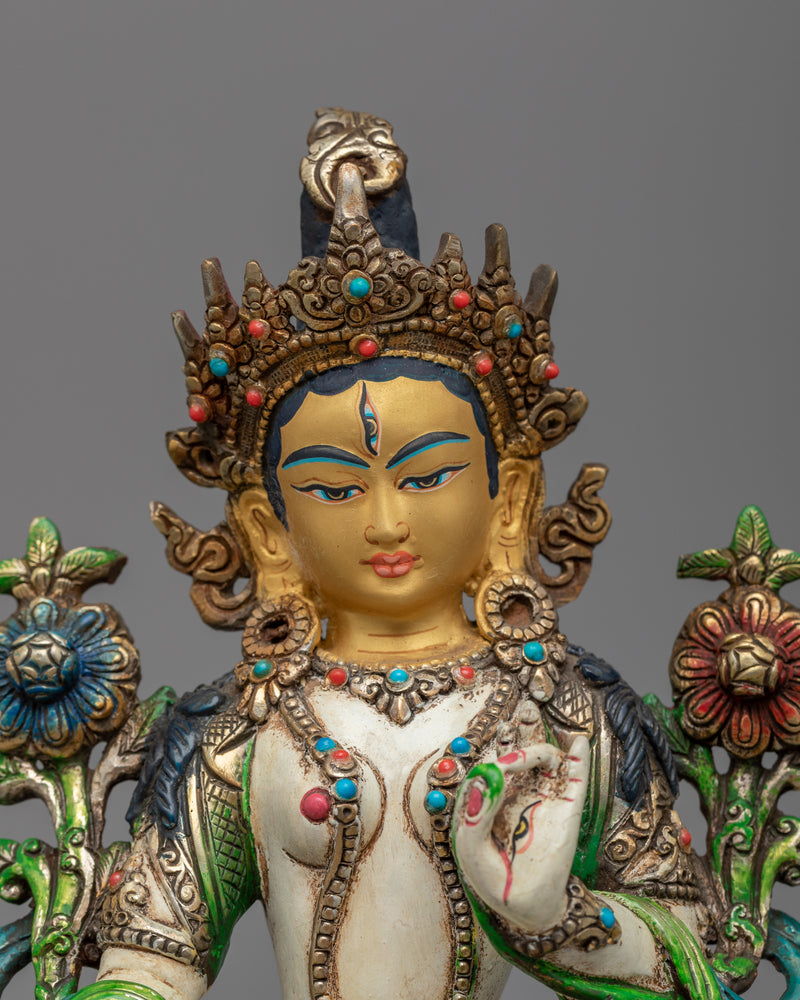 White Tara Garden Statue | The Goddess of Compassion and Long Life