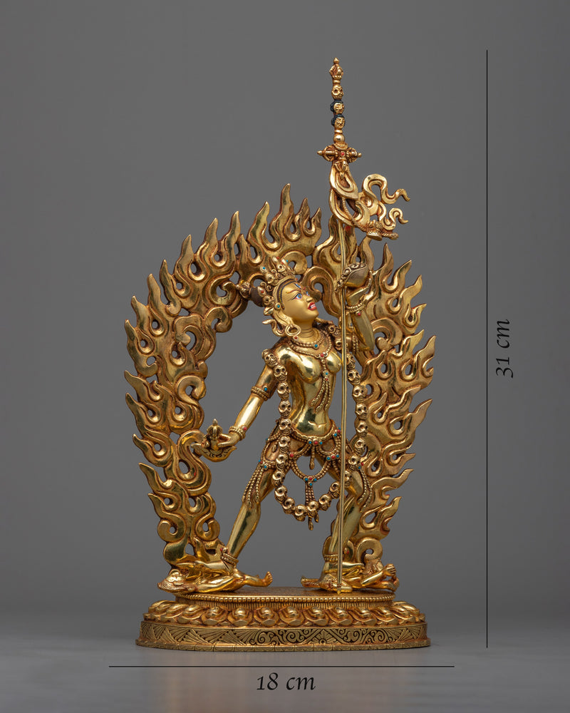 Vajrayogini Buddhist Dakini Statue | Elevate Your Spiritual Ambiance with our Sculpture