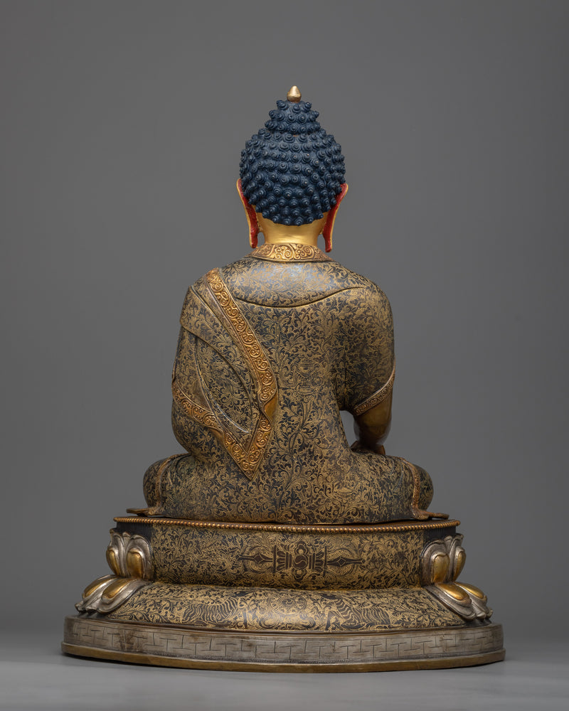 Unleash Tranquility with our Sitting Buddha Statue | The Shakyamuni Buddha Sculpture