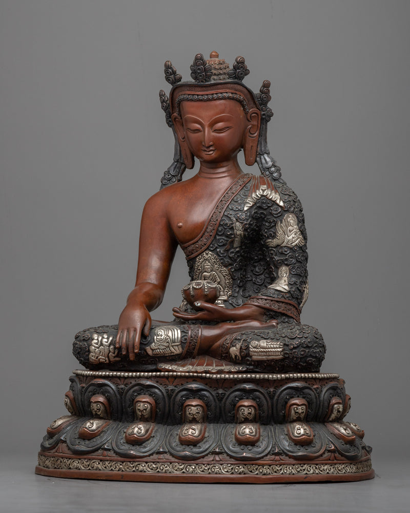 The Crown Shakyamuni Buddha Statue | Experience Serenity with our Sculpture