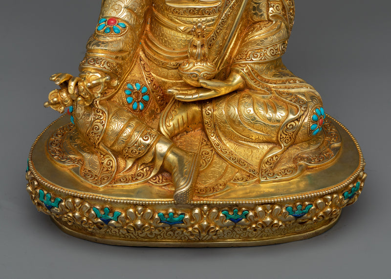 The Guru Rinpoche Tibetan Buddhist Statue | Embark on a Spiritual Journey