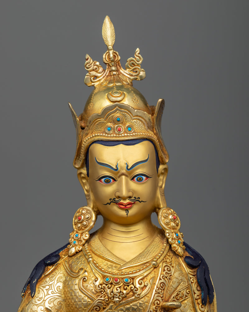 The Guru Rinpoche Tibetan Buddhist Statue | Embark on a Spiritual Journey