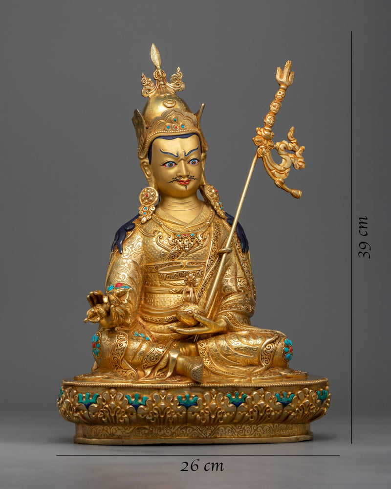 The Guru Rinpoche Tibetan Buddhist Statue | Embark on a Spiritual Journey