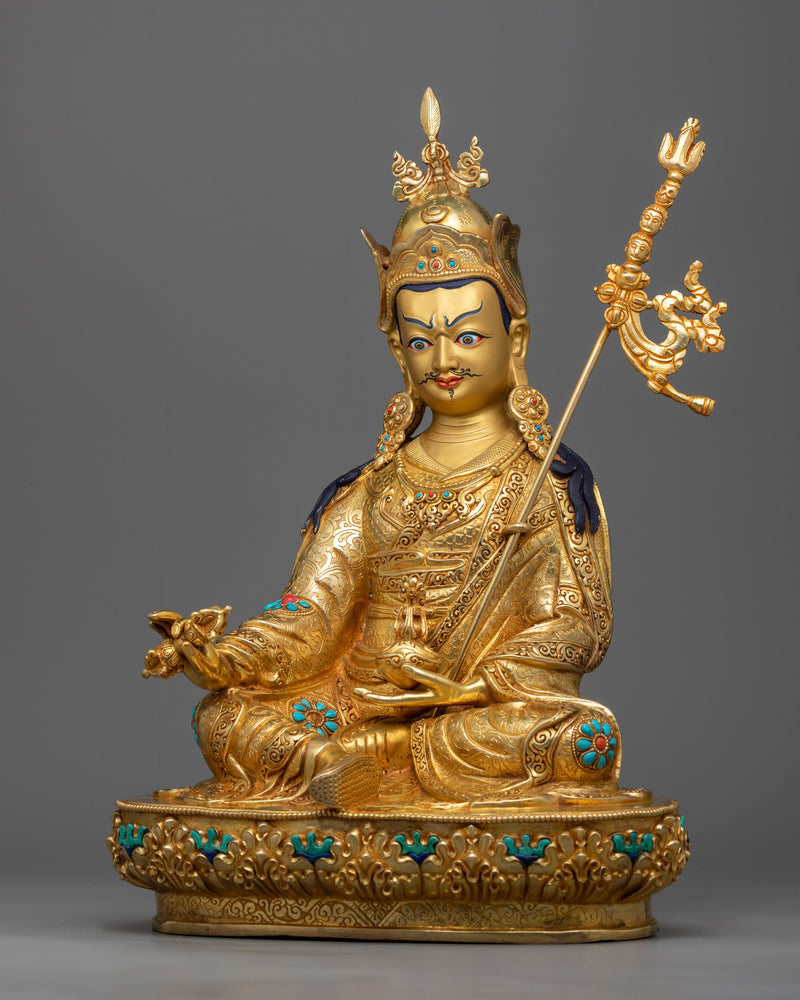 The Guru Rinpoche Tibetan Buddhist Statue | Embark on a Spiritual Journey