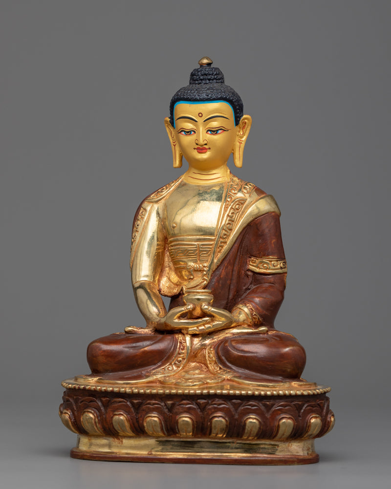 "Amitabha Buddha" Calm Tibetan Buddha Statue | Experience Serenity with our Sculpture