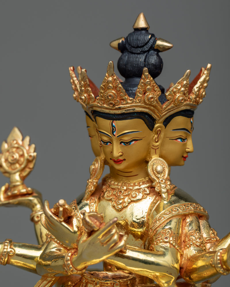 Guhyasamaja Asian Buddhist Art | Enrich Your Space with Buddhist Deity