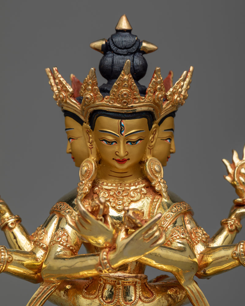 Guhyasamaja Asian Buddhist Art | Enrich Your Space with Buddhist Deity