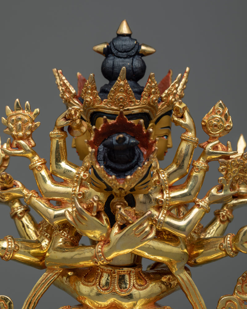 Guhyasamaja Asian Buddhist Art | Enrich Your Space with Buddhist Deity