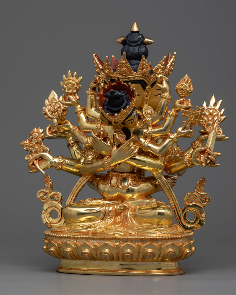 Guhyasamaja Asian Buddhist Art | Enrich Your Space with Buddhist Deity