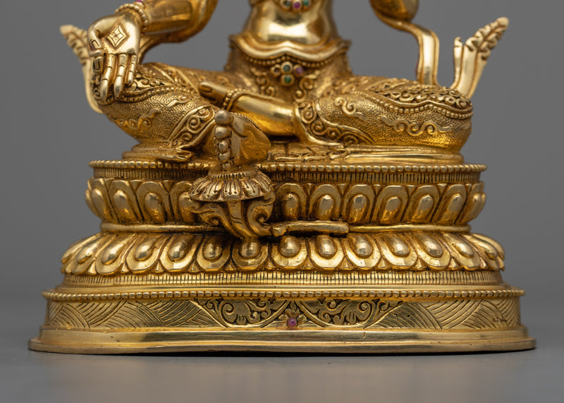 Experience Tranquility with Our Green Tara Tibet Statue | Himalayan Artwork