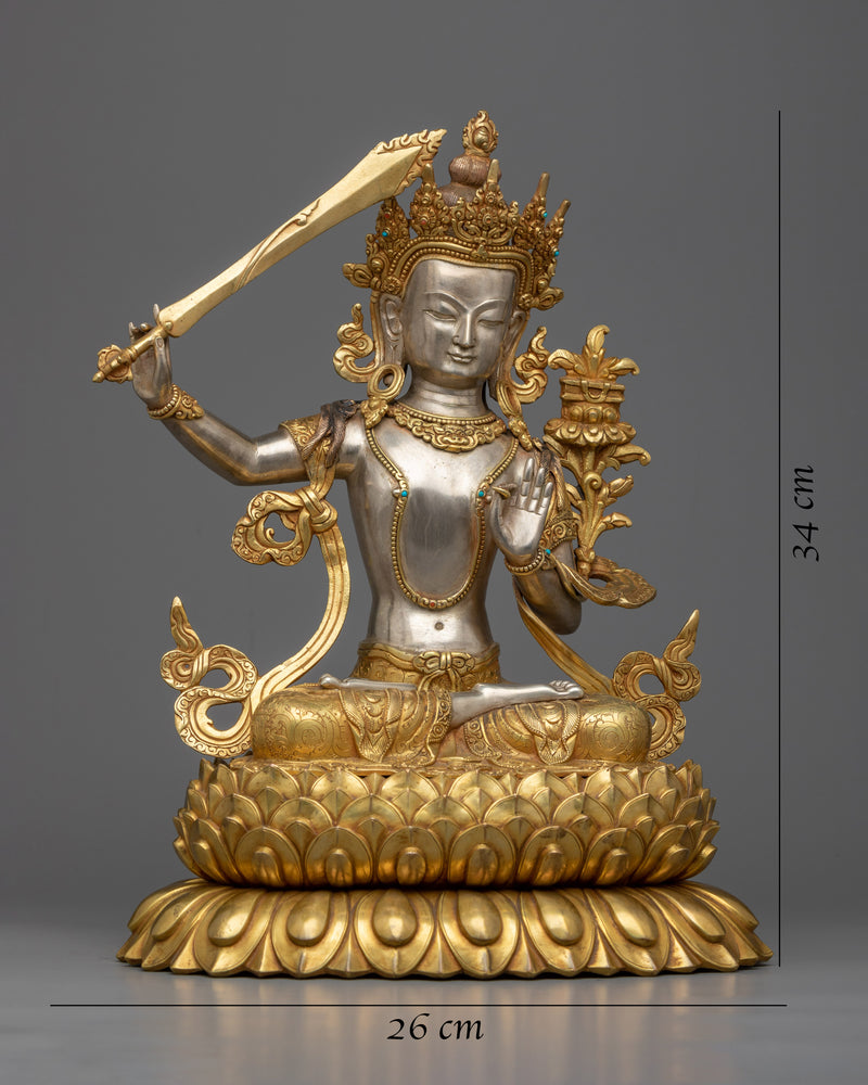 Manjushri Buddhist Art | Unparalleled Spiritual Elegance