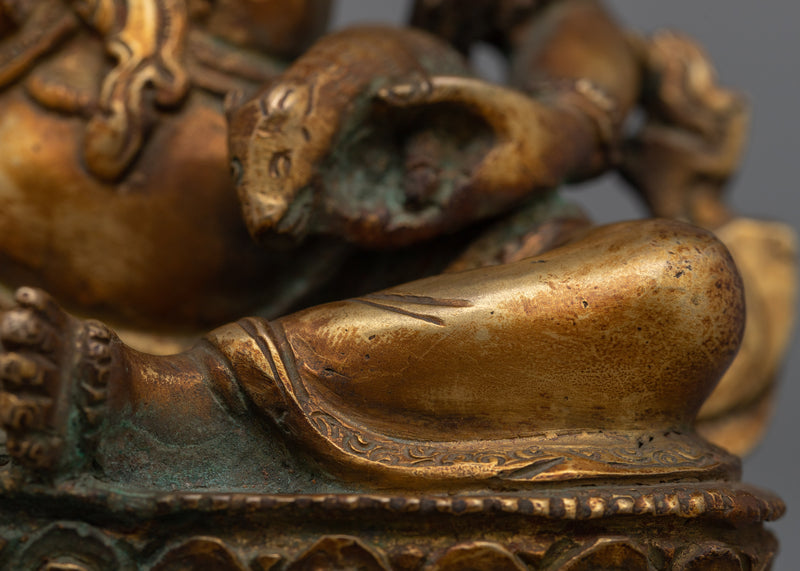 Tibet Asian Arts and Crafts | Bring Prosperity Home with our Dzambhala Sculpture