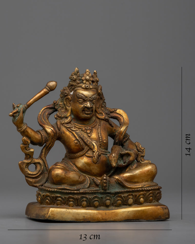 Tibet Asian Arts and Crafts | Bring Prosperity Home with our Dzambhala Sculpture