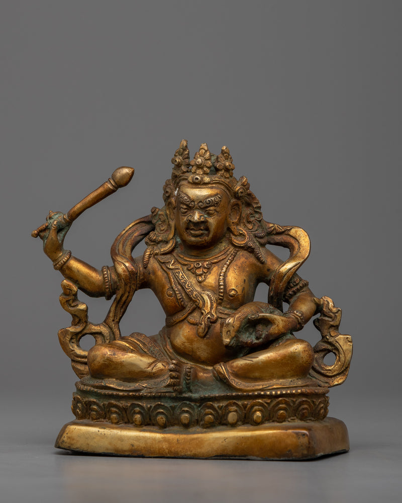 Tibet Asian Arts and Crafts | Bring Prosperity Home with our Dzambhala Sculpture