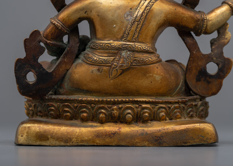 Tibet Asian Arts and Crafts | Bring Prosperity Home with our Dzambhala Sculpture