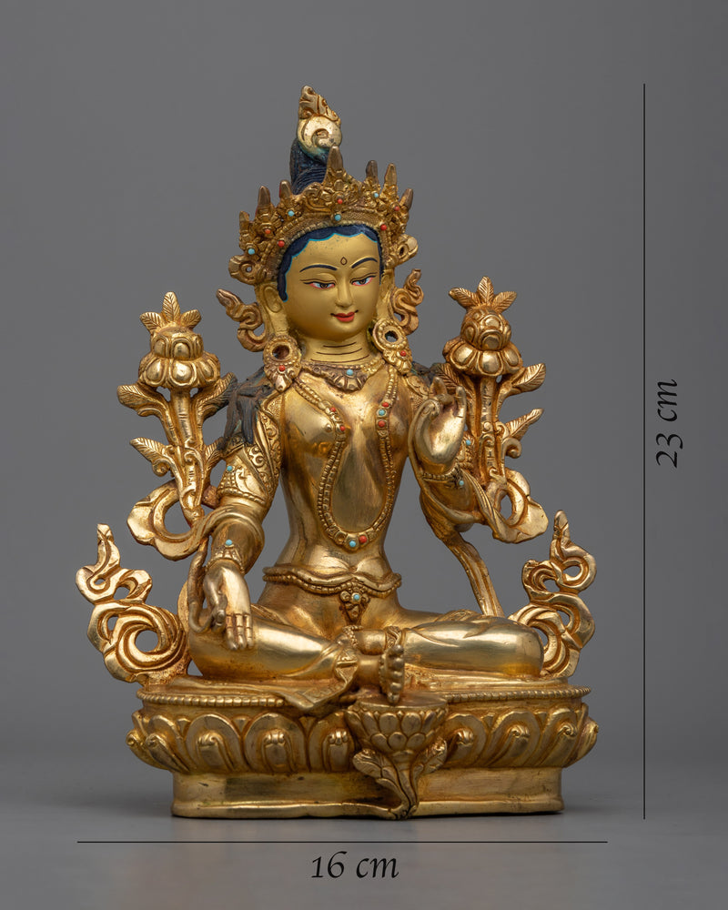 "Green Tara Statue" Art that Embodies all Asian Culture | Immerse in Asian Culture