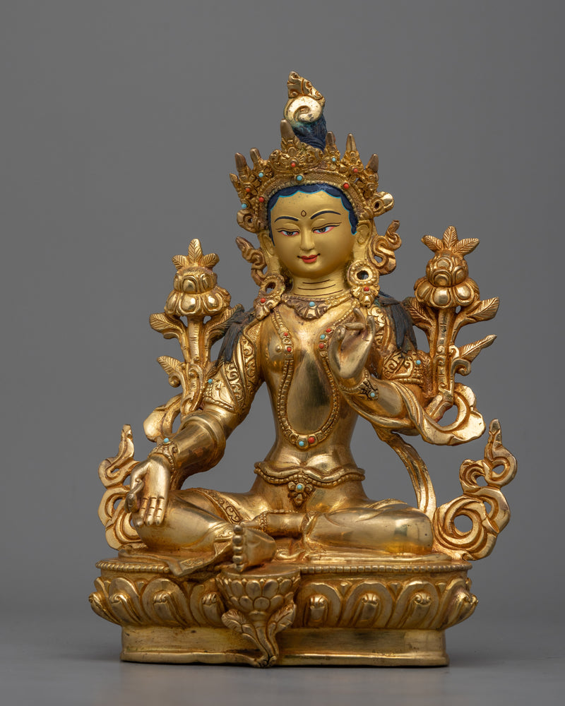 "Green Tara Statue" Art that Embodies all Asian Culture | Immerse in Asian Culture