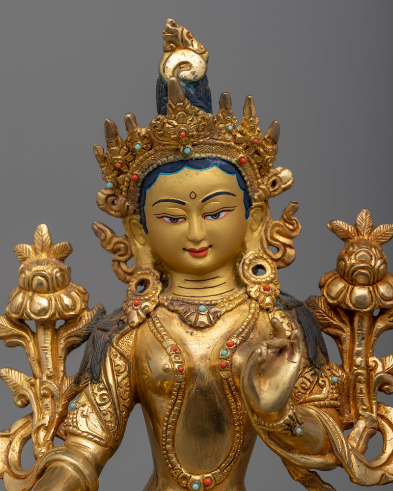 "Green Tara Statue" Art that Embodies all Asian Culture | Immerse in Asian Culture