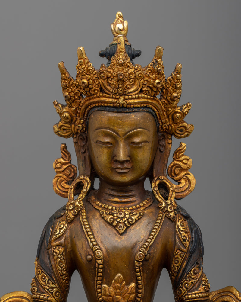 Amitayus Statue The Asia Arts and Crafts | The Buddha of Infinite Life