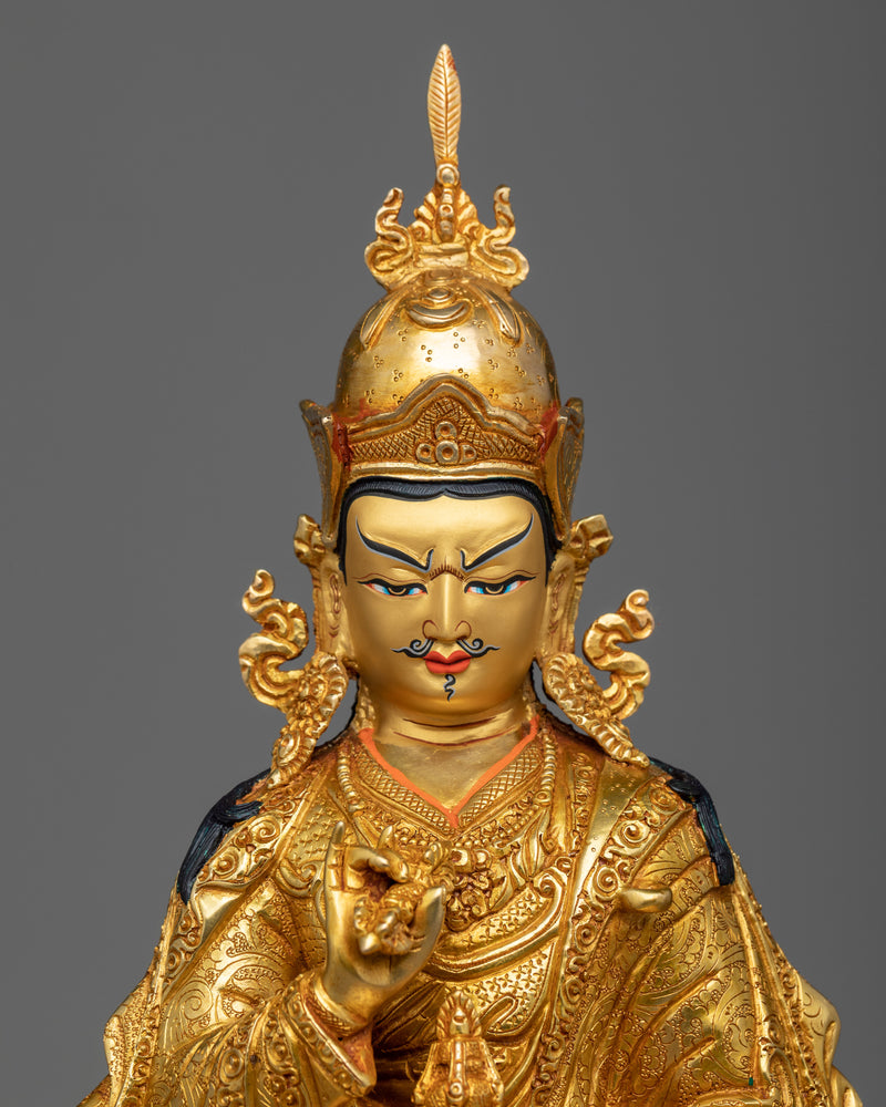 Our Guru Rinpoche Mantra Statue | Enlighten Your Spiritual Path