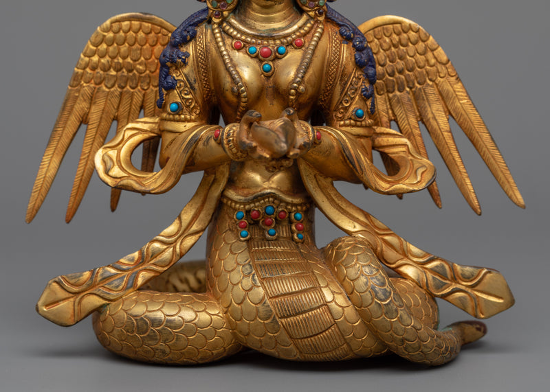 Naga Kanya Hindu Goddess Statue | Discover Serenity