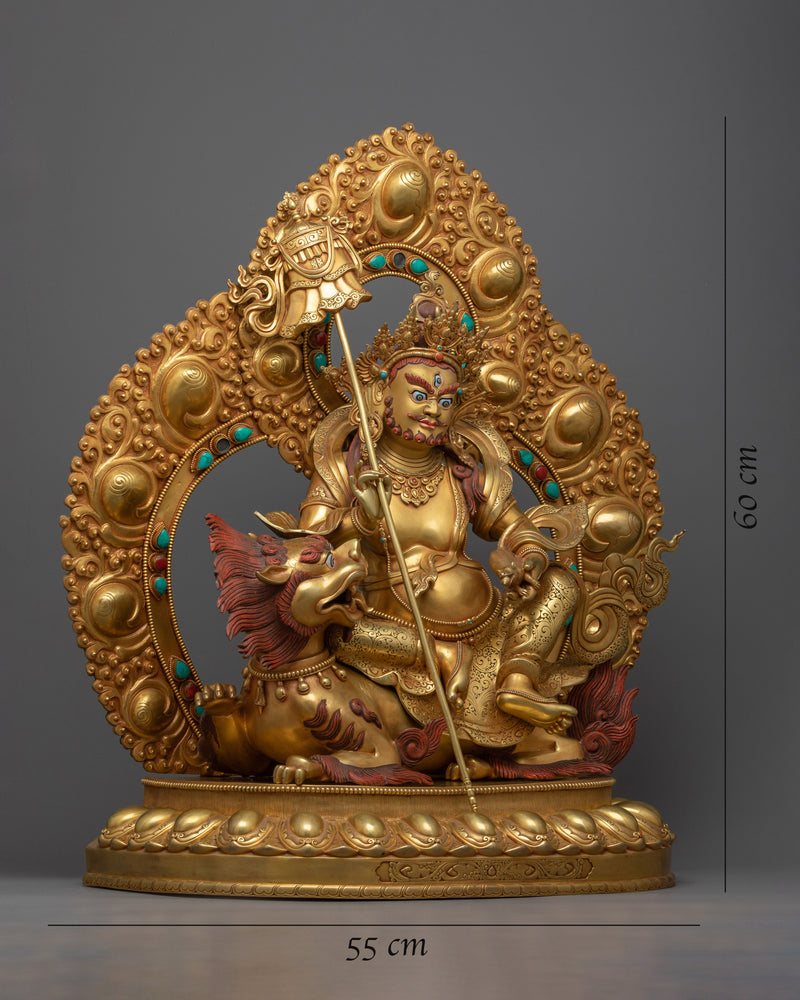 Namtoshe Buddha Seated on Lion Throne | Bring Home an Aura of Protection