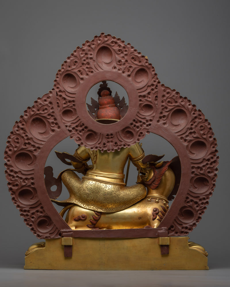 Namtoshe Buddha Seated on Lion Throne | Bring Home an Aura of Protection