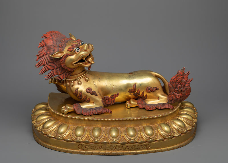 Namtoshe Buddha Seated on Lion Throne | Bring Home an Aura of Protection