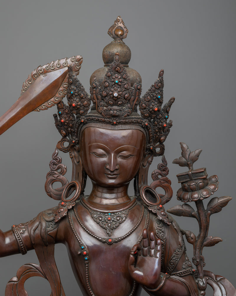 Our Majestic Manjushri Statue | Encounter Wisdom Personified