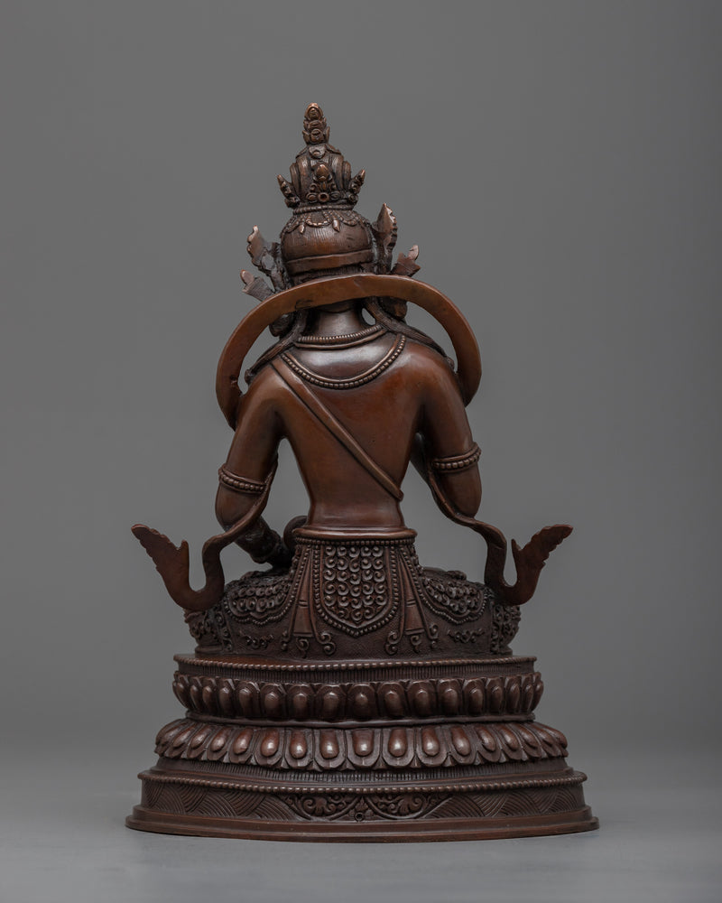 Spiritual Transformation with Vajra Being | our Oxidized Vajrasattva Statue