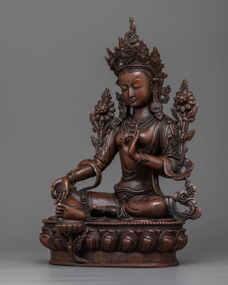 Green Tara Statue | A Respected Deity in Buddhism