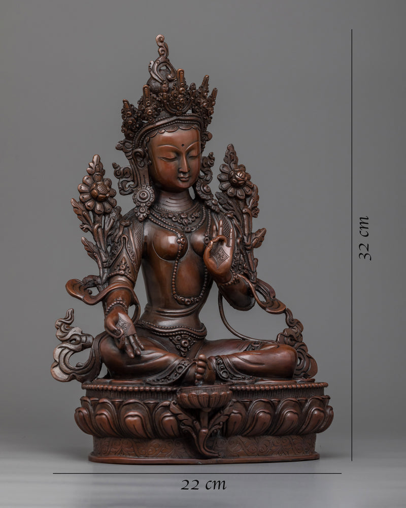 Green Tara Statue | A Respected Deity in Buddhism