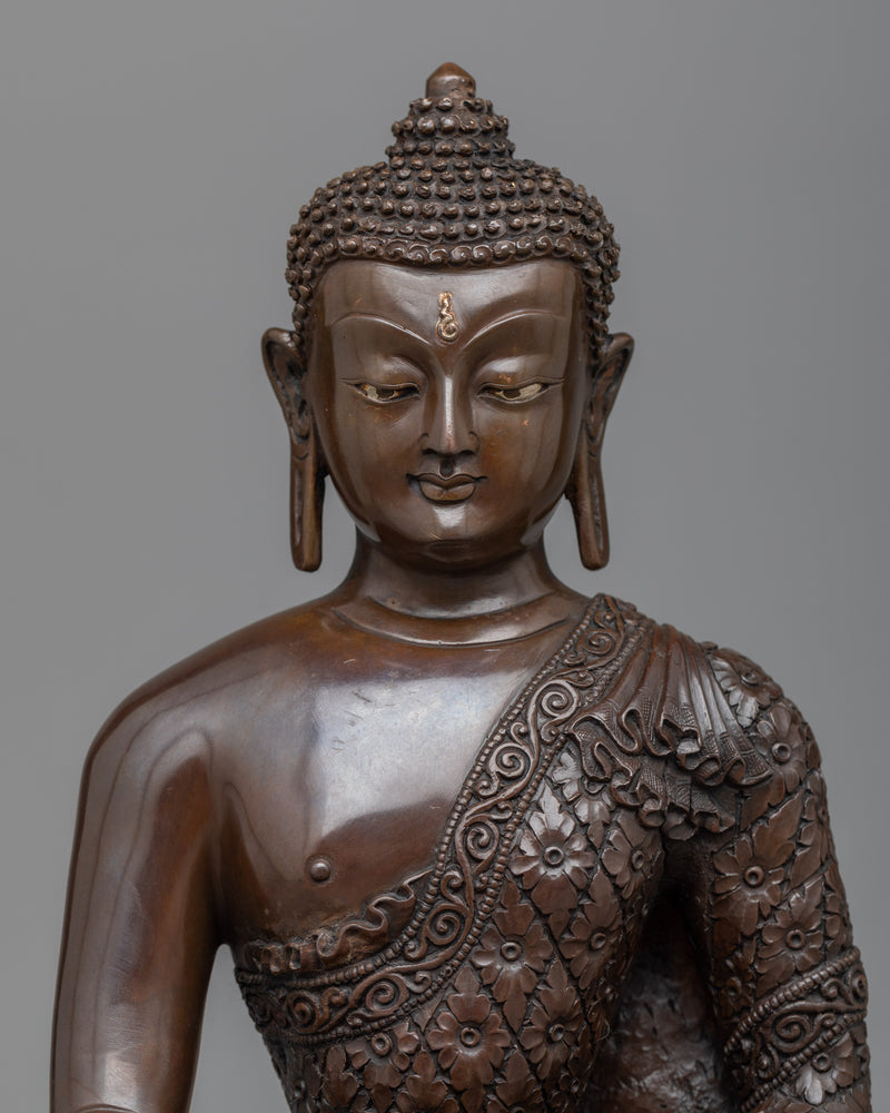 Serene Buddha Shakya Statue | Embodiment of Peace and Enlightenment