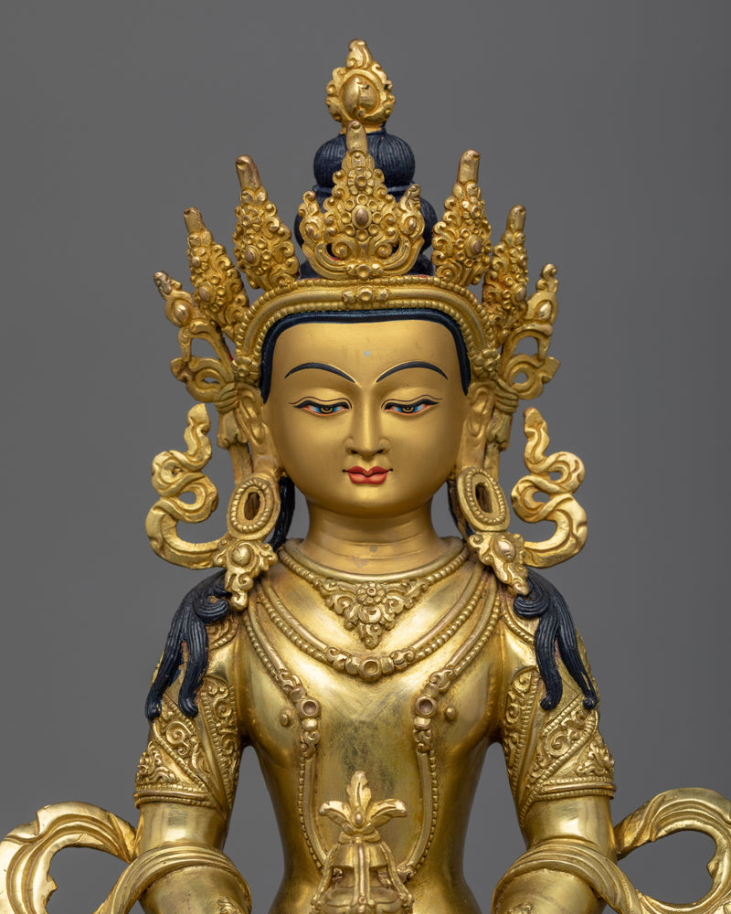 Invite Eternal Life with the Exquisite Amitāyus Statue | Himalayan Art