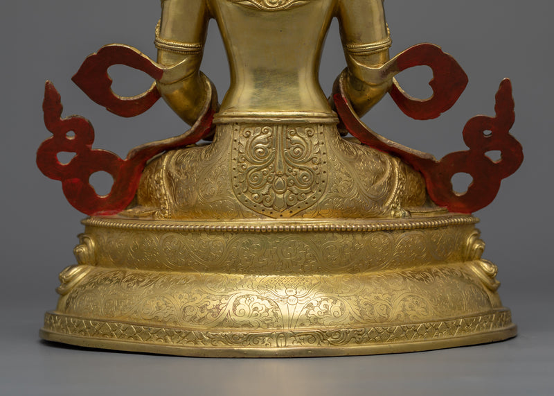 Invite Eternal Life with the Exquisite Amitāyus Statue | Himalayan Art