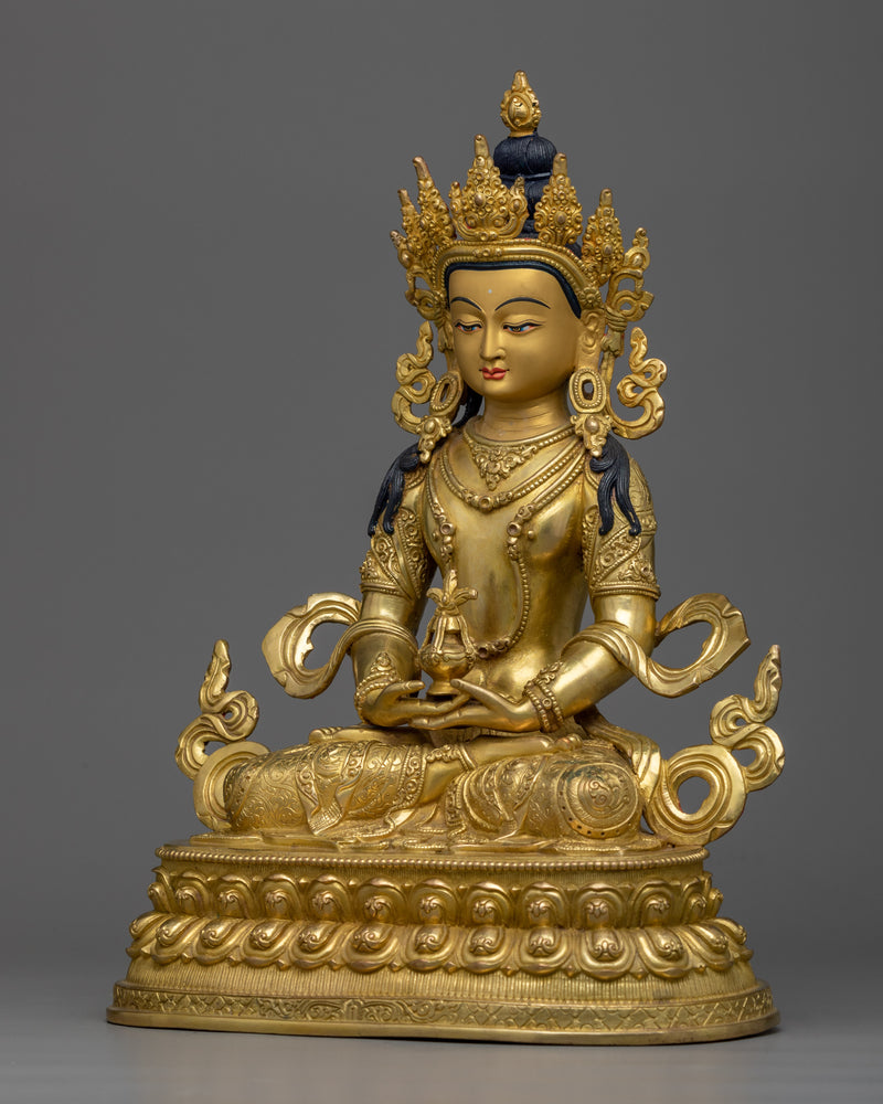 Invite Eternal Life with the Exquisite Amitāyus Statue | Himalayan Art