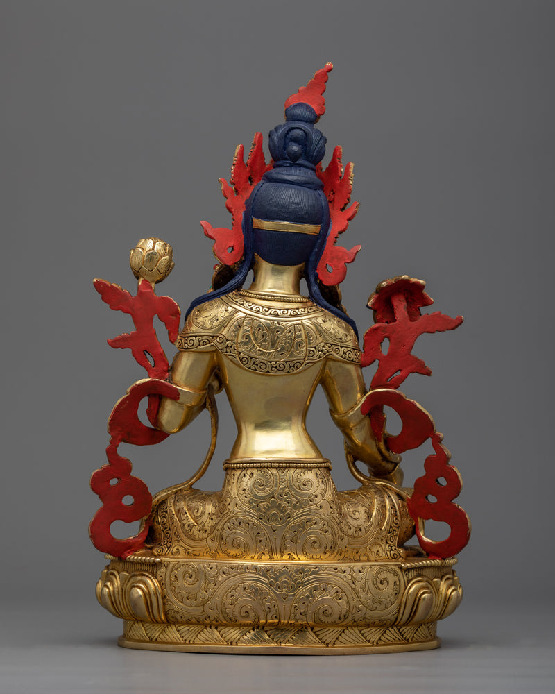 Experience Compassion and Liberation with Samaya Tara | Divine Green Tara Sculpture