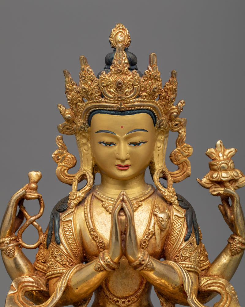 Avalokiteshwara Statue | Embrace Compassion and Divine Mercy