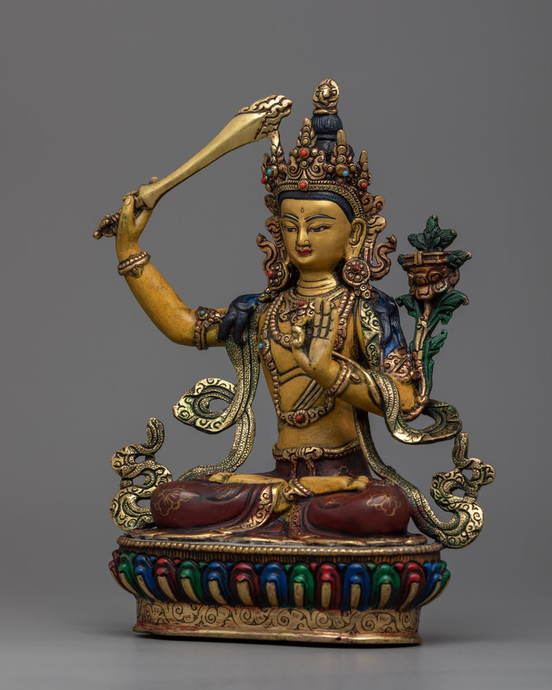 The Mañjuśrī Statue | Immerse yourself in the enlightened