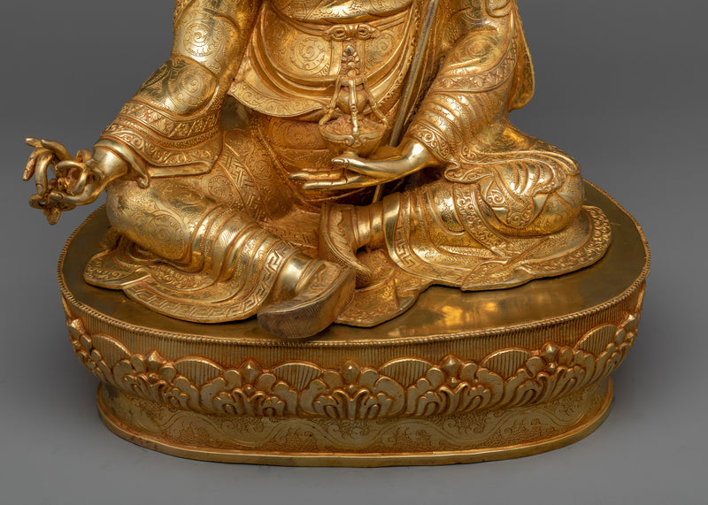 Majestic Buddha Guru Rinpoche Statue | Experience Spiritual Transcendence