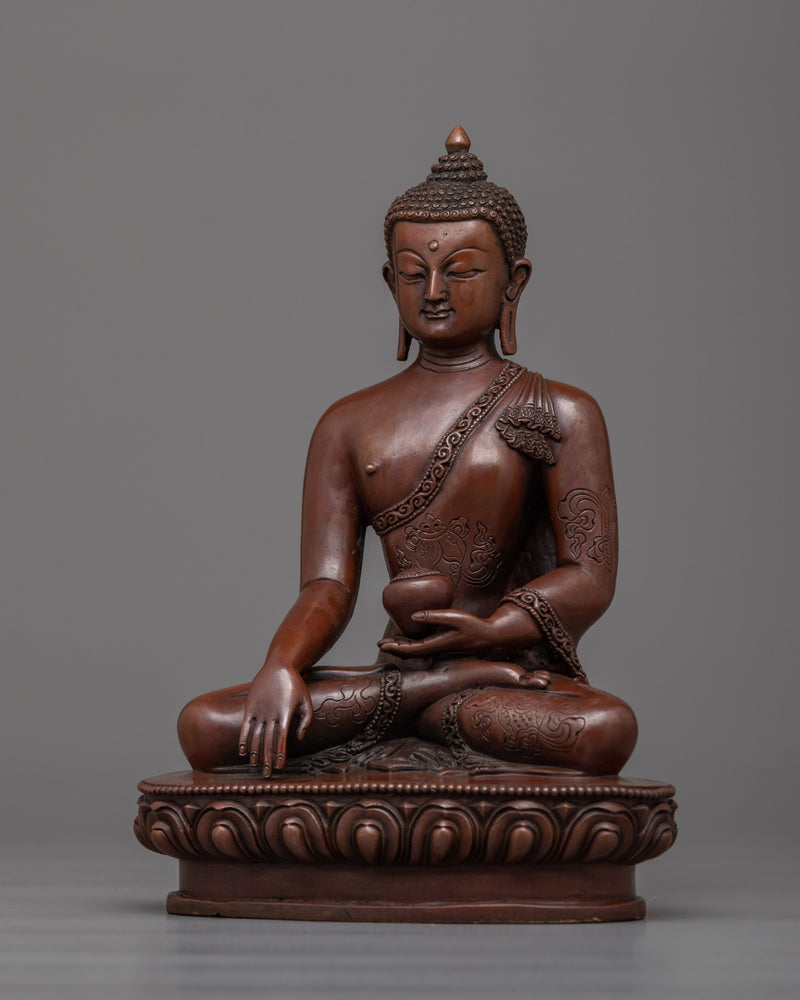 Embrace Serene Shakyamuni's Statue | Teachings of Buddhism