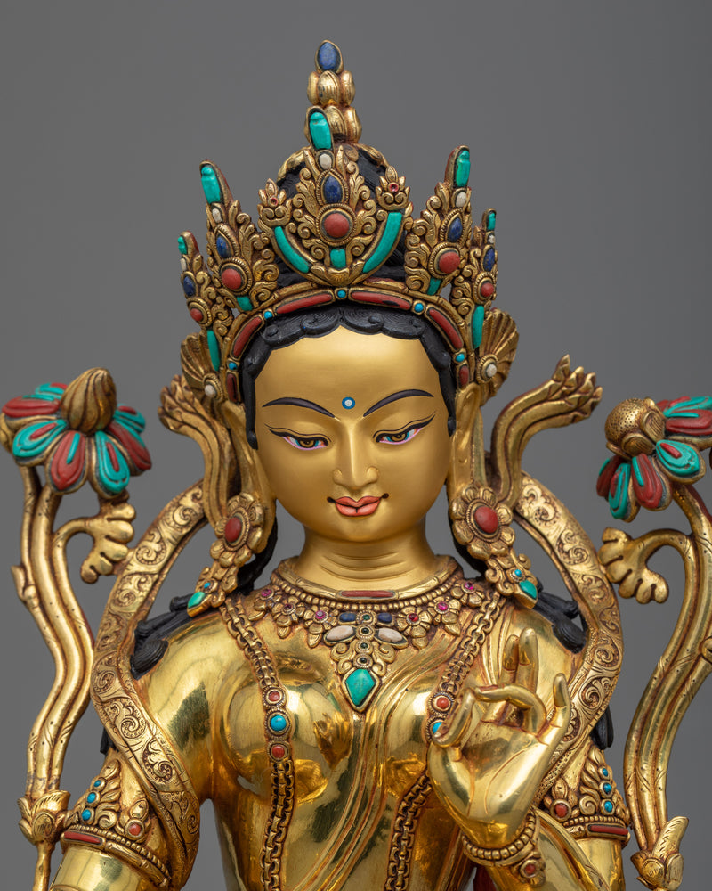 the green tara goddess 