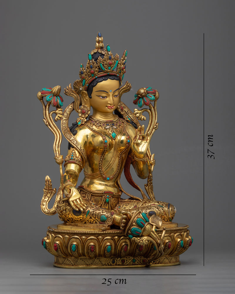 the green tara goddess 