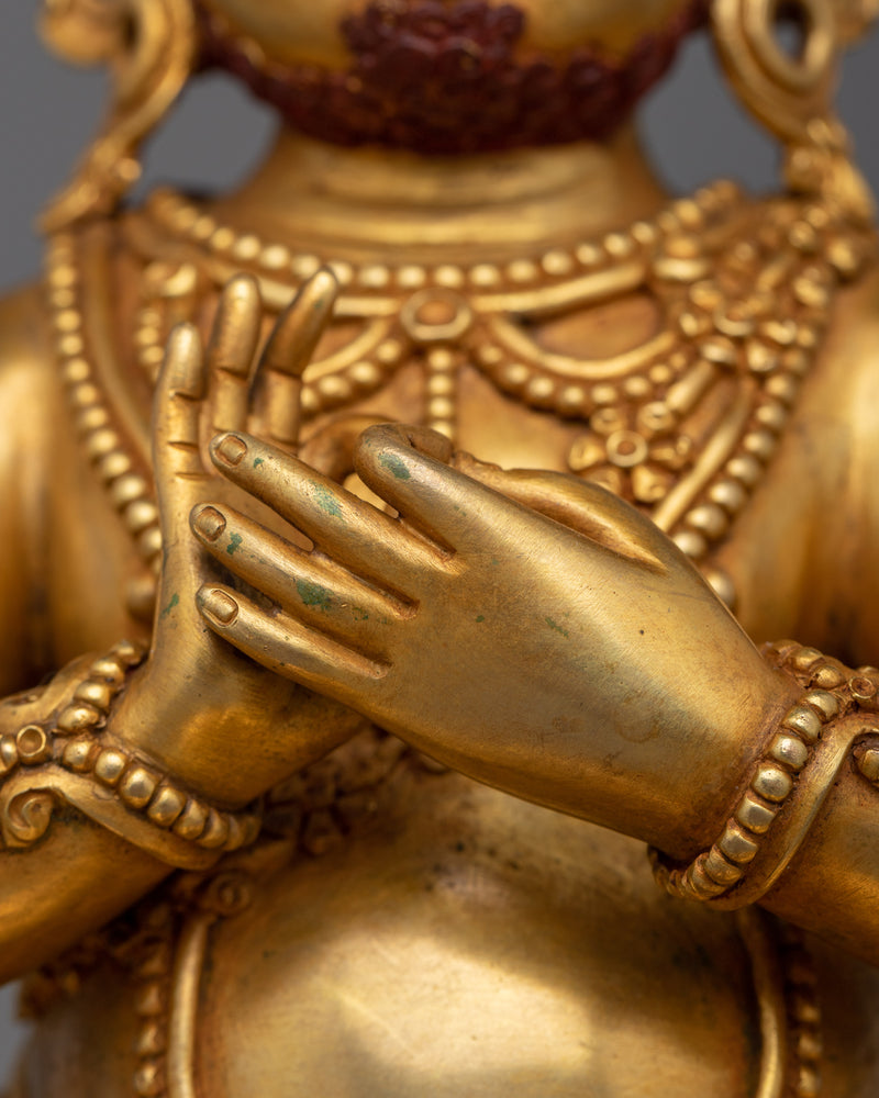 Golden Virupa Statue | Embrace the Wisdom of Buddhism