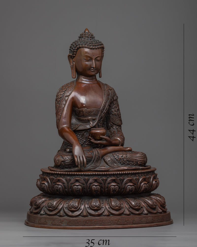 Shakyamuni Buddha Statue 17 Inch