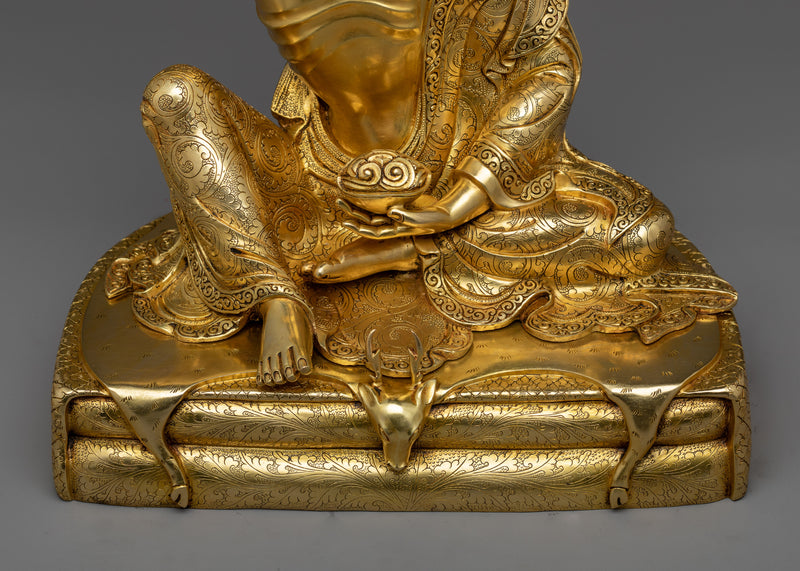 Premium Milarepa Statue | Immerse in Spiritual Serenity