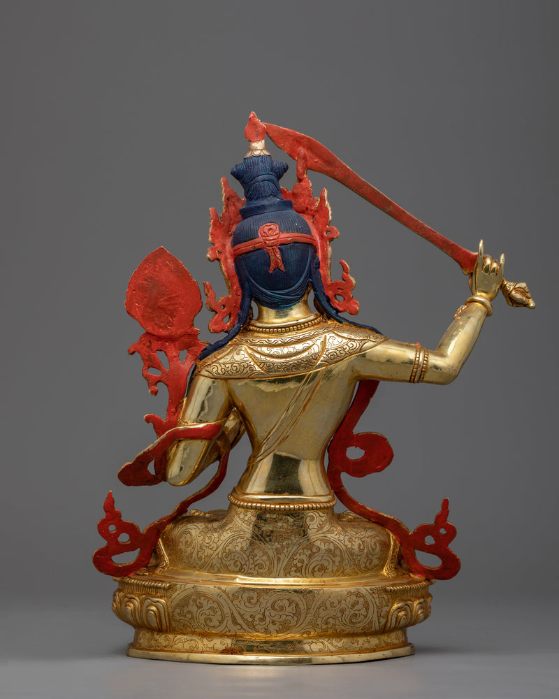 Buddhist Manjushri Statue | Embodying the Enlightened Mind of the Bodhisattva