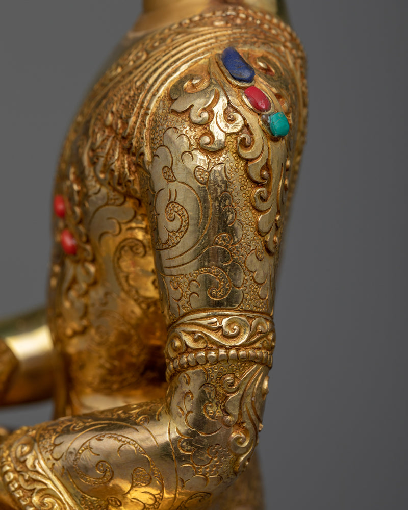 Siddhartha Gautama was a Prince who became the Buddha | Himalayan Golden Sculpture