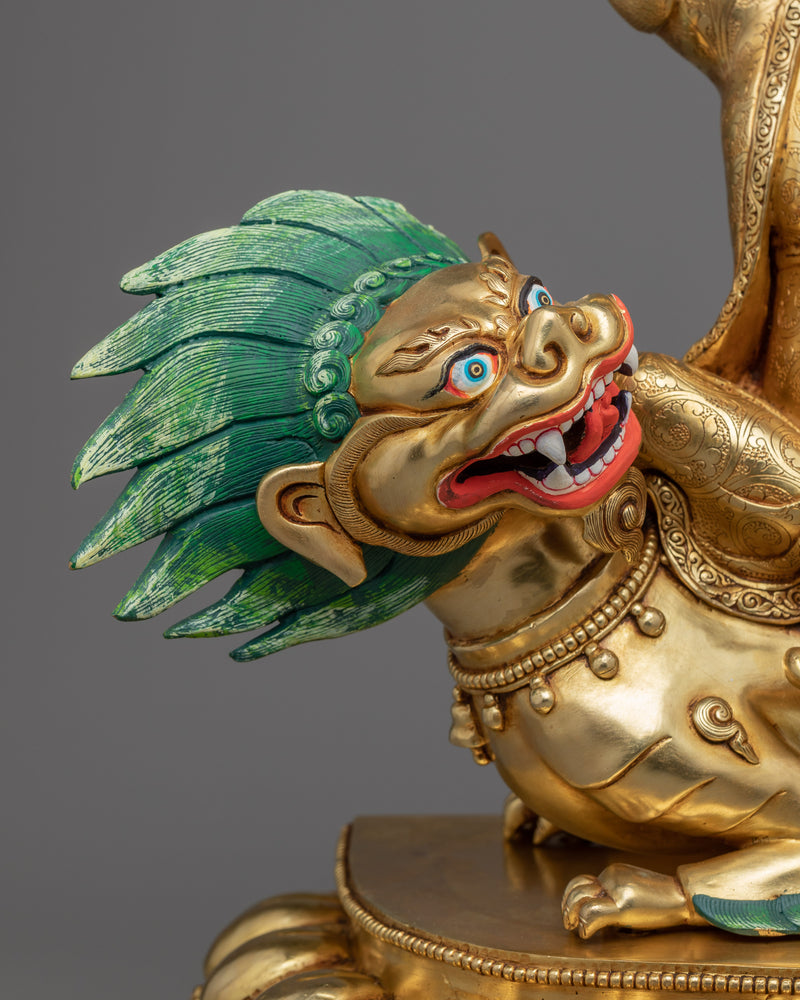 Premium Dorje Legpa Statue | Experience Spiritual Protection