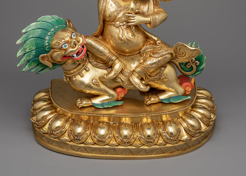 Premium Dorje Legpa Statue | Experience Spiritual Protection